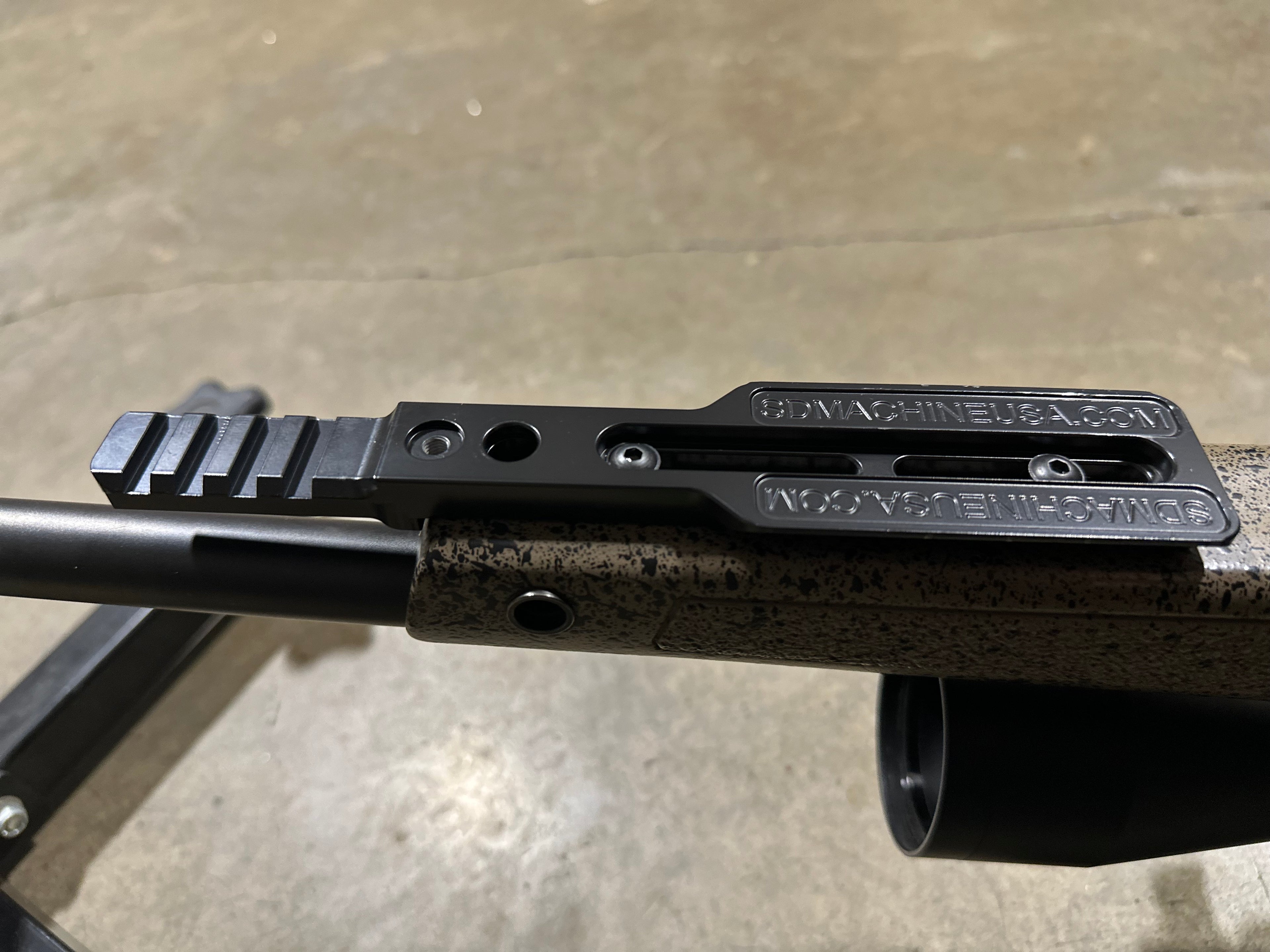 Bipod Adapter S&D Machine